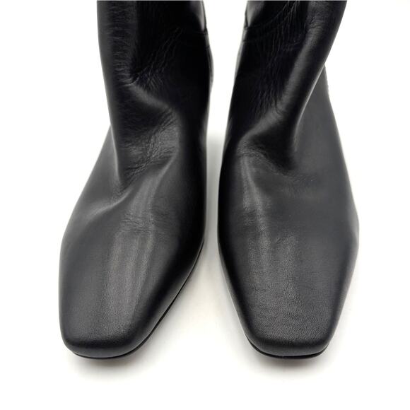 Nordstrom Atema Pull-On Kitten Heel Bootie Women's Black Size US6.5 EU37 - Picture 3 of 10